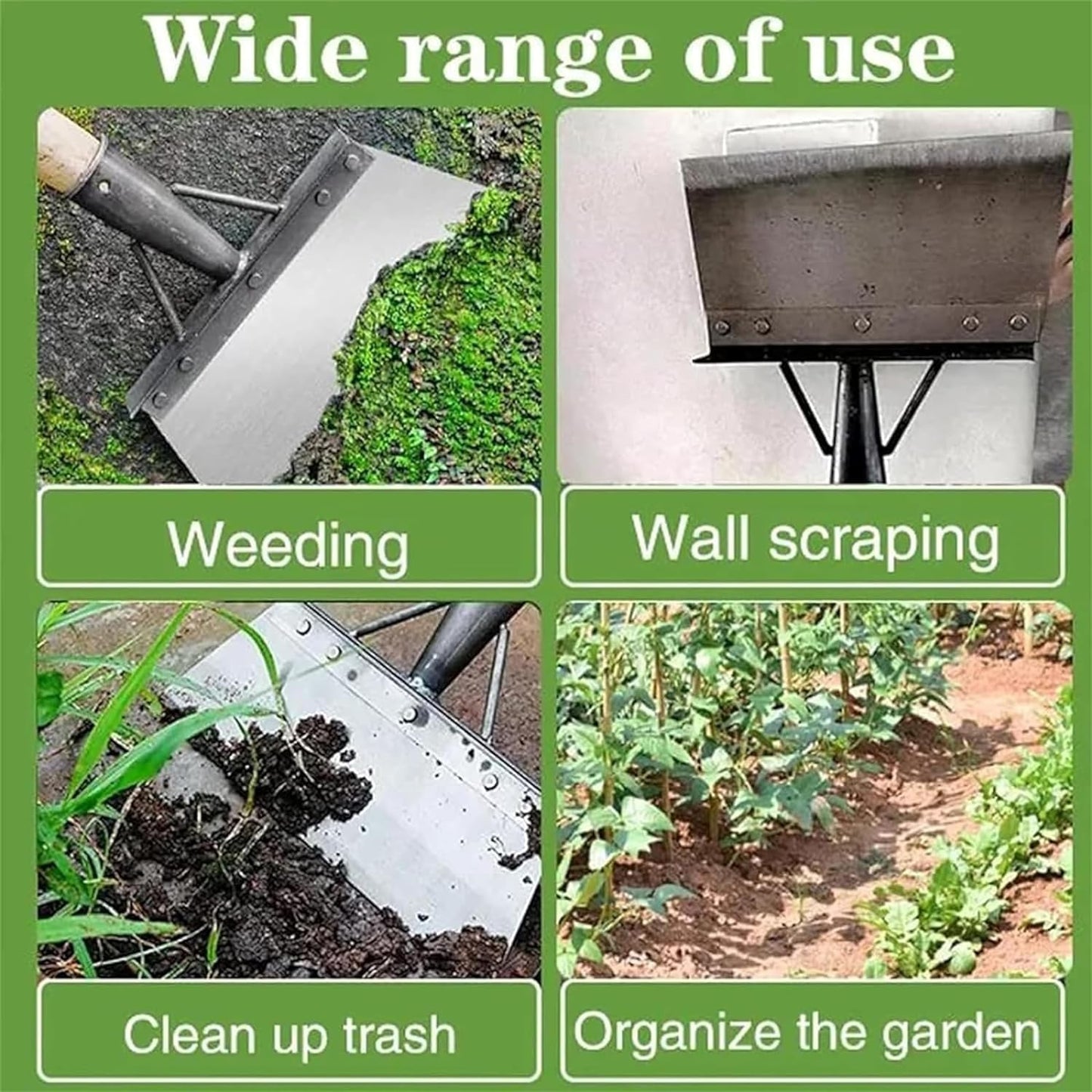 Redbuild Garden Cleaning Shovel | Multifunctional Cleaning Scraper Shovel