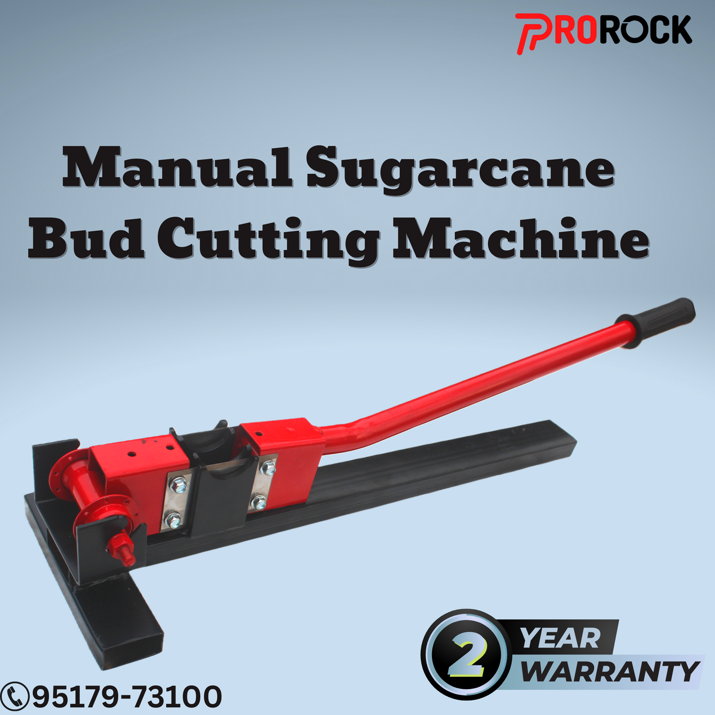 Sugarcane Bud Cutter Heavy Duty | Carbon Steel Blade |