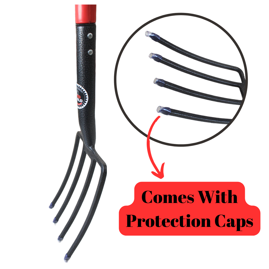 RedBuild Digging Fork With D Handle | Export Quality
