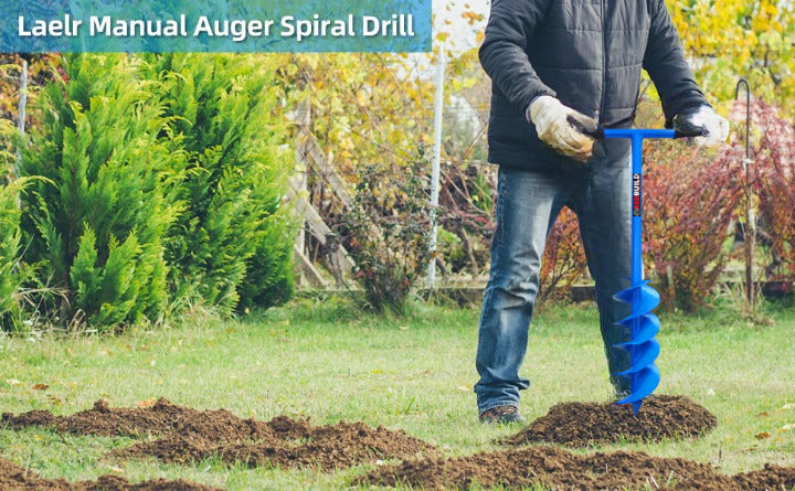 REDBUILD Heavy Duty Earth Auger Hole Digger | Garden Digger